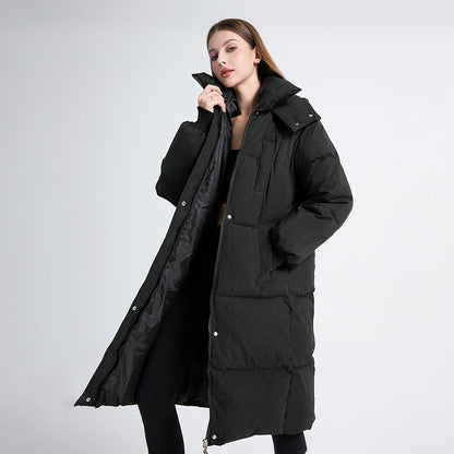Gigaty™ - Classic Hooded Long Puffer Coat | Last Day 80% Off!