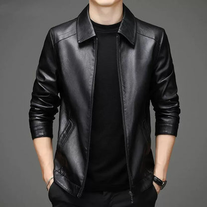 Casual Leather Jacket | Last Day 80% Off!