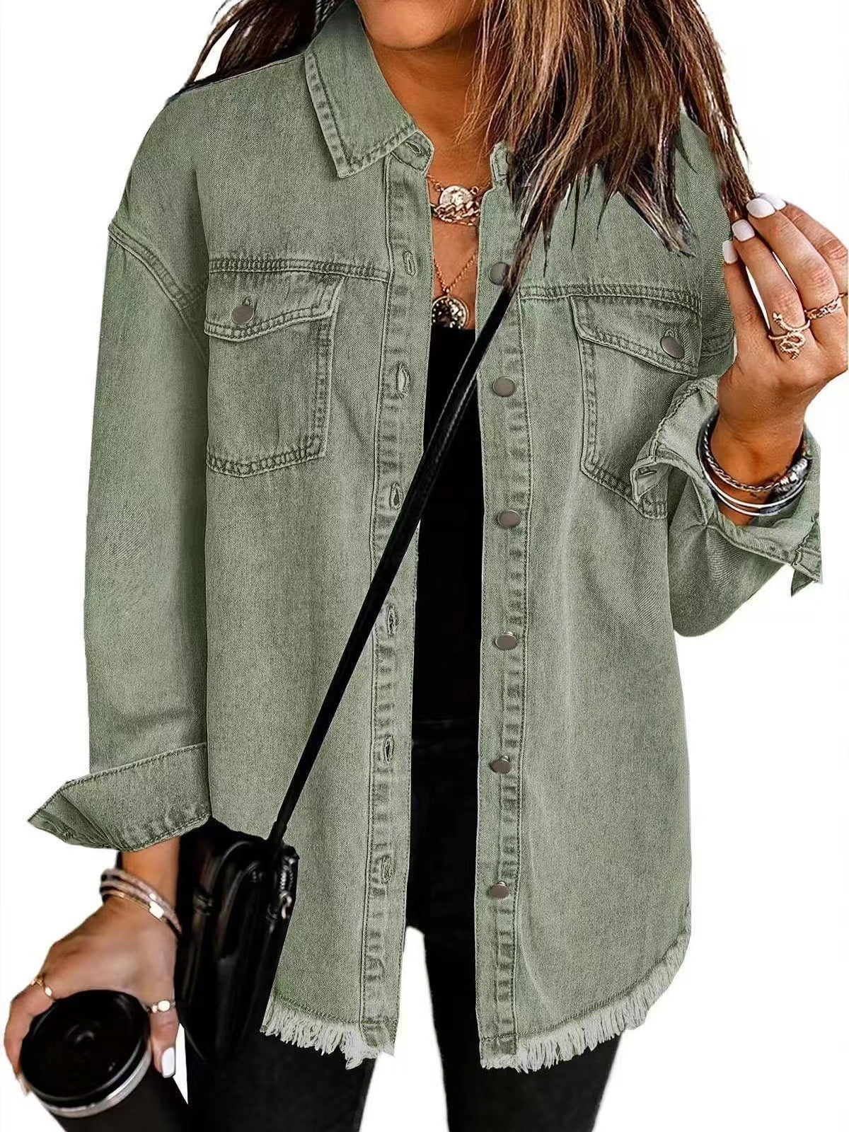 Katja | Classic Everyday Denim Jacket | Last day 80% off!