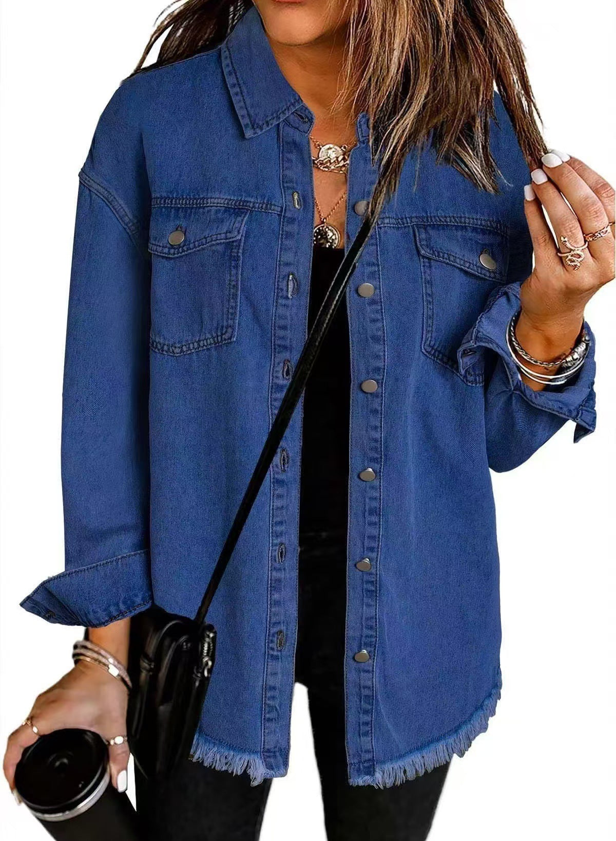 Katja | Classic Everyday Denim Jacket | Last day 80% off!
