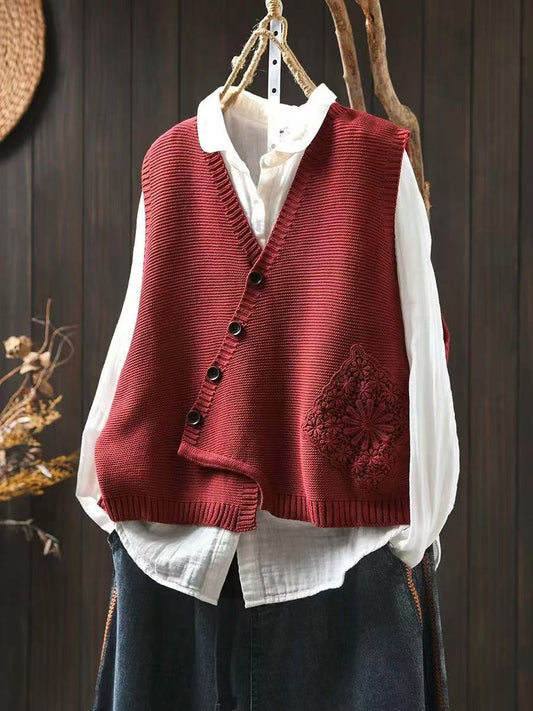 Elowyn™ - Knit Vest | Last Day 80% Off!