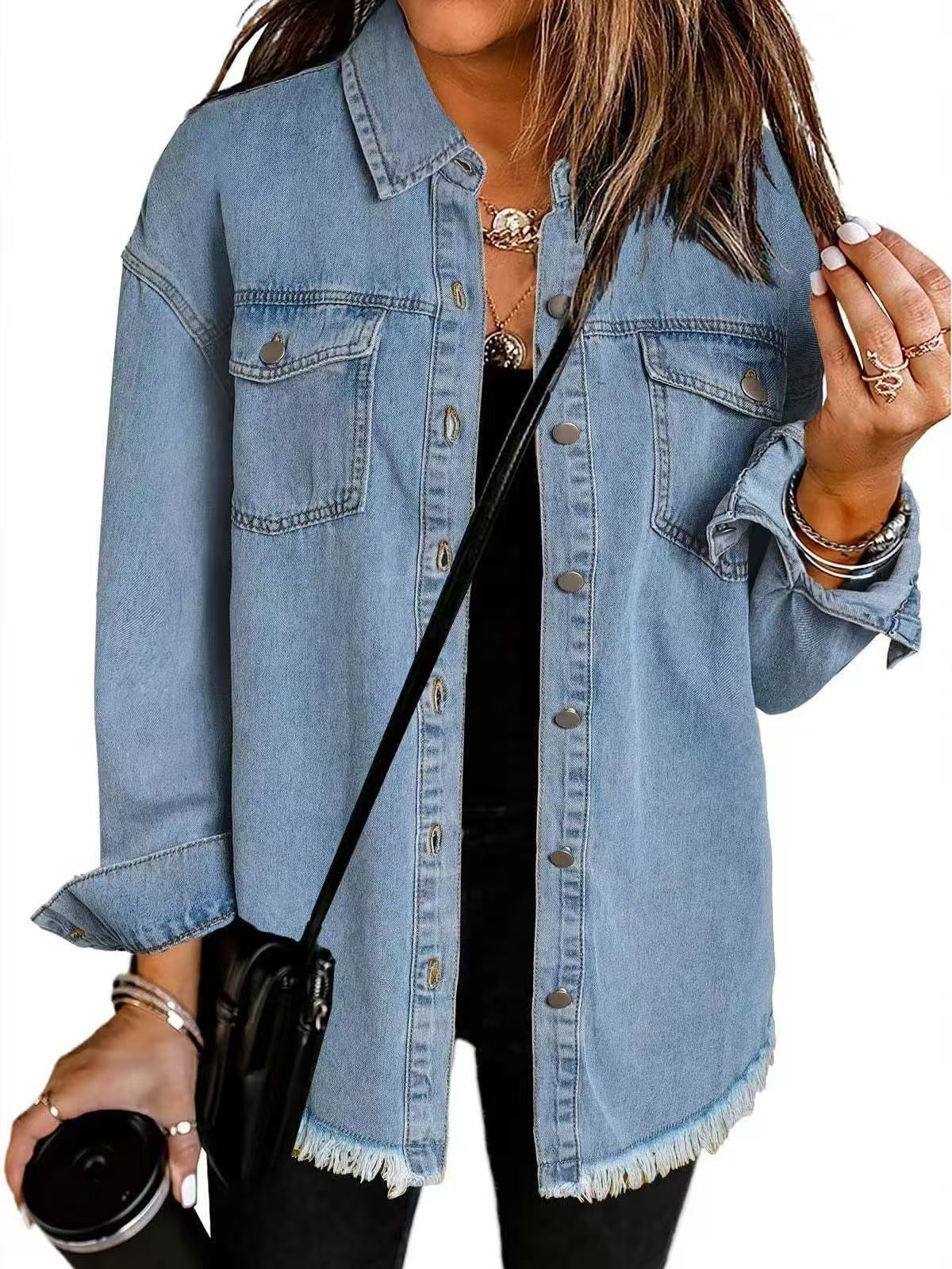 Katja | Classic Everyday Denim Jacket | Last day 80% off!