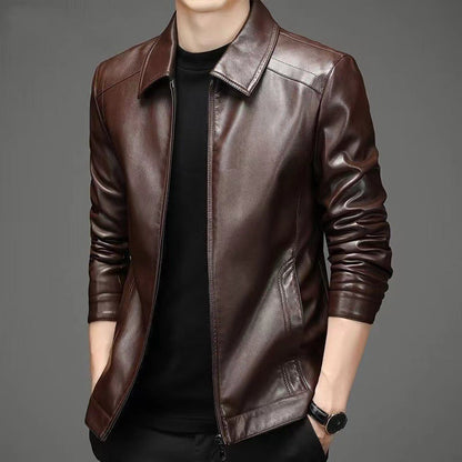 Casual Leather Jacket | Last Day 80% Off!