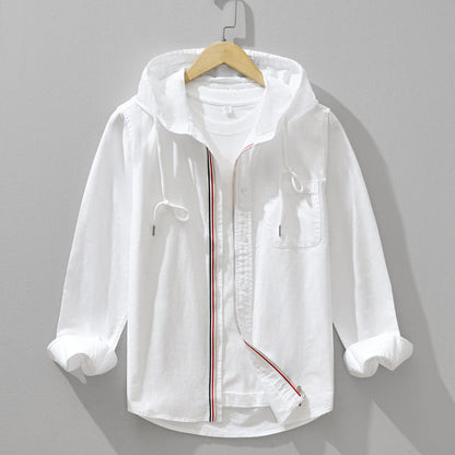 Casa Linen Hoodie Last day 80% off!
