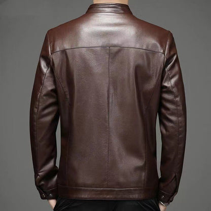 Casual Leather Jacket | Last Day 80% Off!