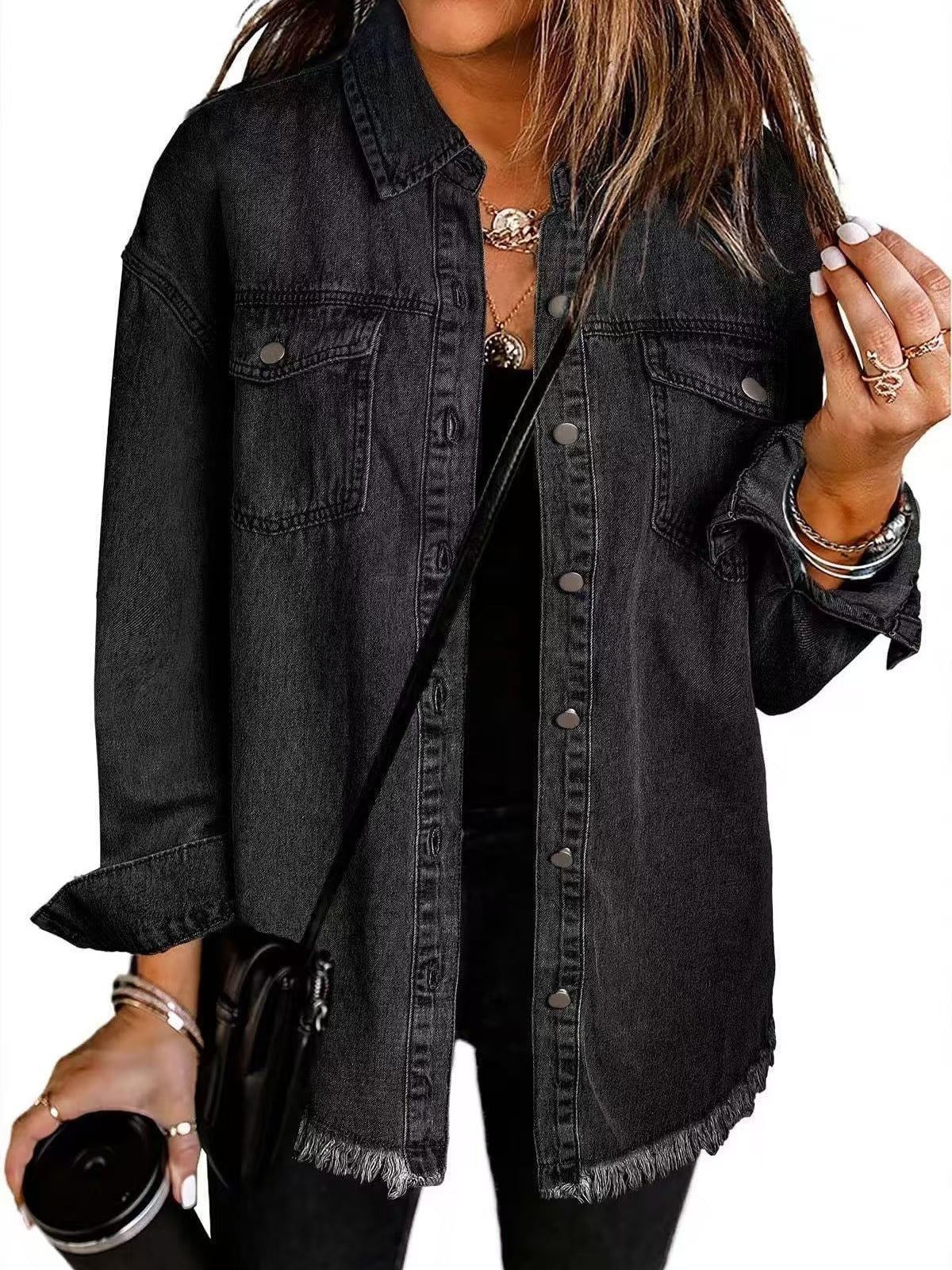 Katja | Classic Everyday Denim Jacket | Last day 80% off!