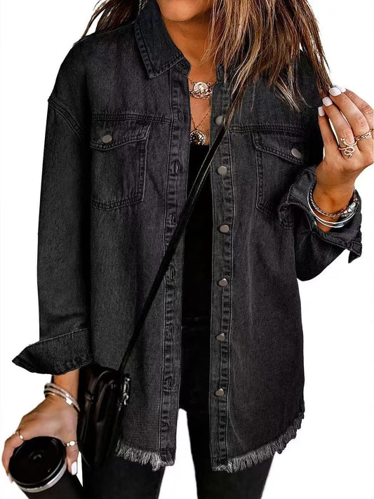 Katja | Classic Everyday Denim Jacket | Last day 80% off!