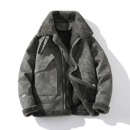 Shearling Moto Jacket | Last day 80% off!