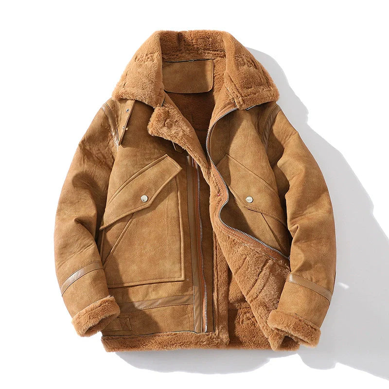 Shearling Moto Jacket | Last day 80% off!