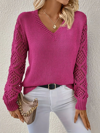 Elizabeth | Soft V-neck Sweater | Last Day 80% Discount!