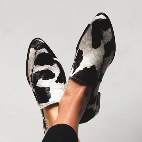 Livia  | Loafers with Small Heel | Last Day 80% Off!