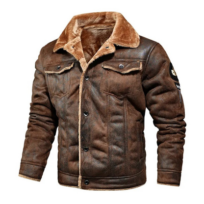 Noxar™ | Warm and Versatile Leather Jacket | Last day 80% off!
