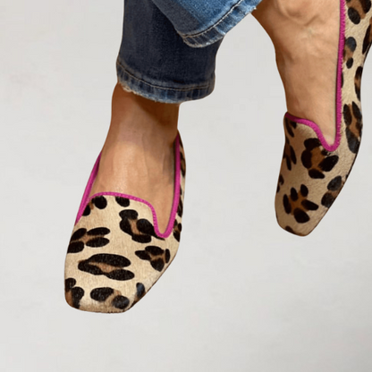 Yvonne | Leopard Print Loafers | Last Day 80% Off!