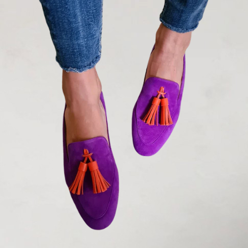 Veerle | Suede Loafers | Last Day 80% Off!
