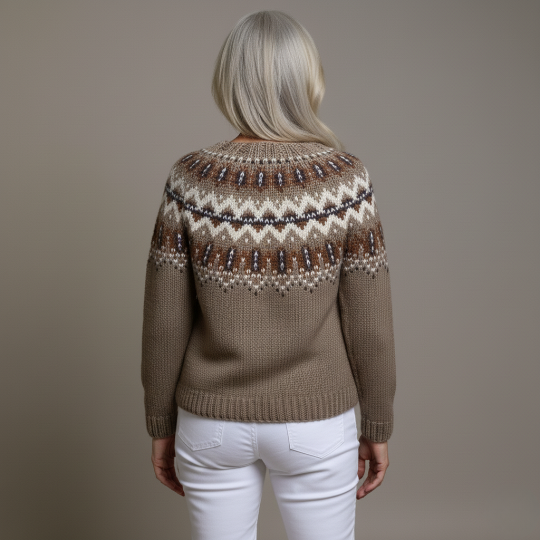Adeline | Vintage Icelandic Cardigan | Last Day 80% Off!