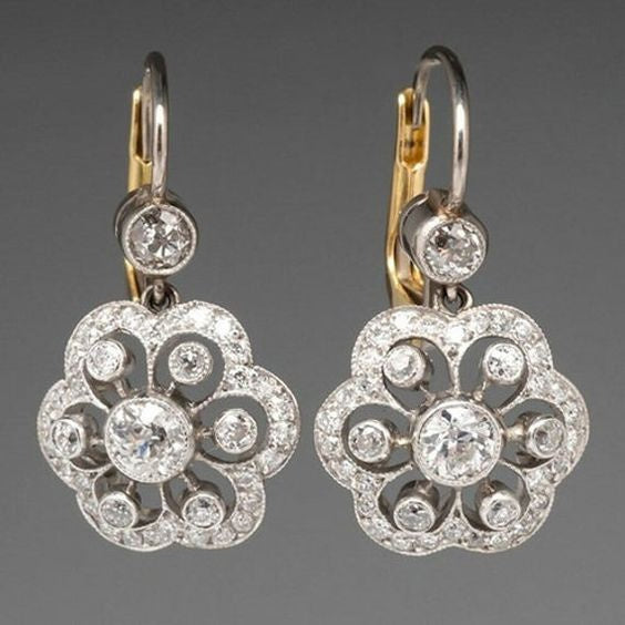 Mandala Vintage Crystal Earrings Last day 80% off!