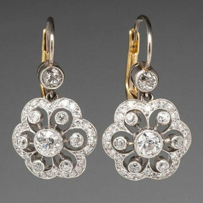 Mandala Vintage Crystal Earrings Last day 80% off!