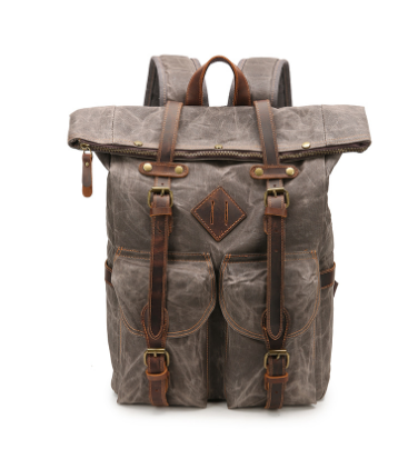 Mitchell - Vintage Waxed Mountaineering Travel Backpack | Last day 80% off!