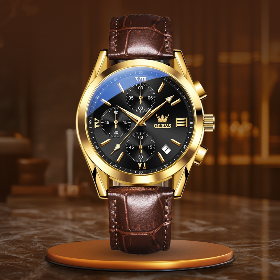 Luminous Quartz Chronograph Watch™ - Wilson | Last Day 80% Off!