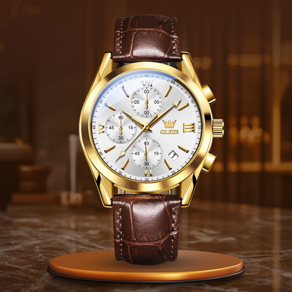 Luminous Quartz Chronograph Watch™ - Wilson | Last Day 80% Off!