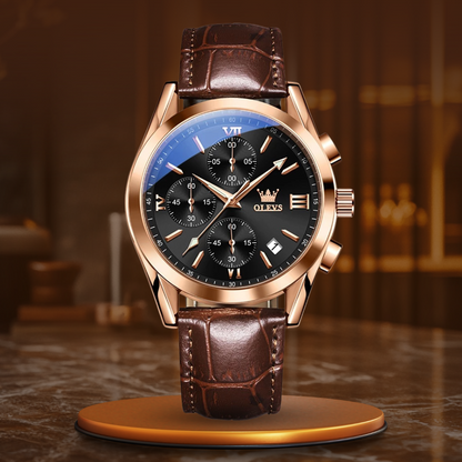 Luminous Quartz Chronograph Watch™ - Wilson | Last Day 80% Off!