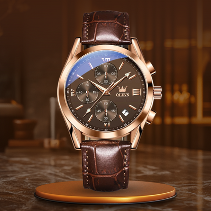 Luminous Quartz Chronograph Watch™ - Wilson | Last Day 80% Off!
