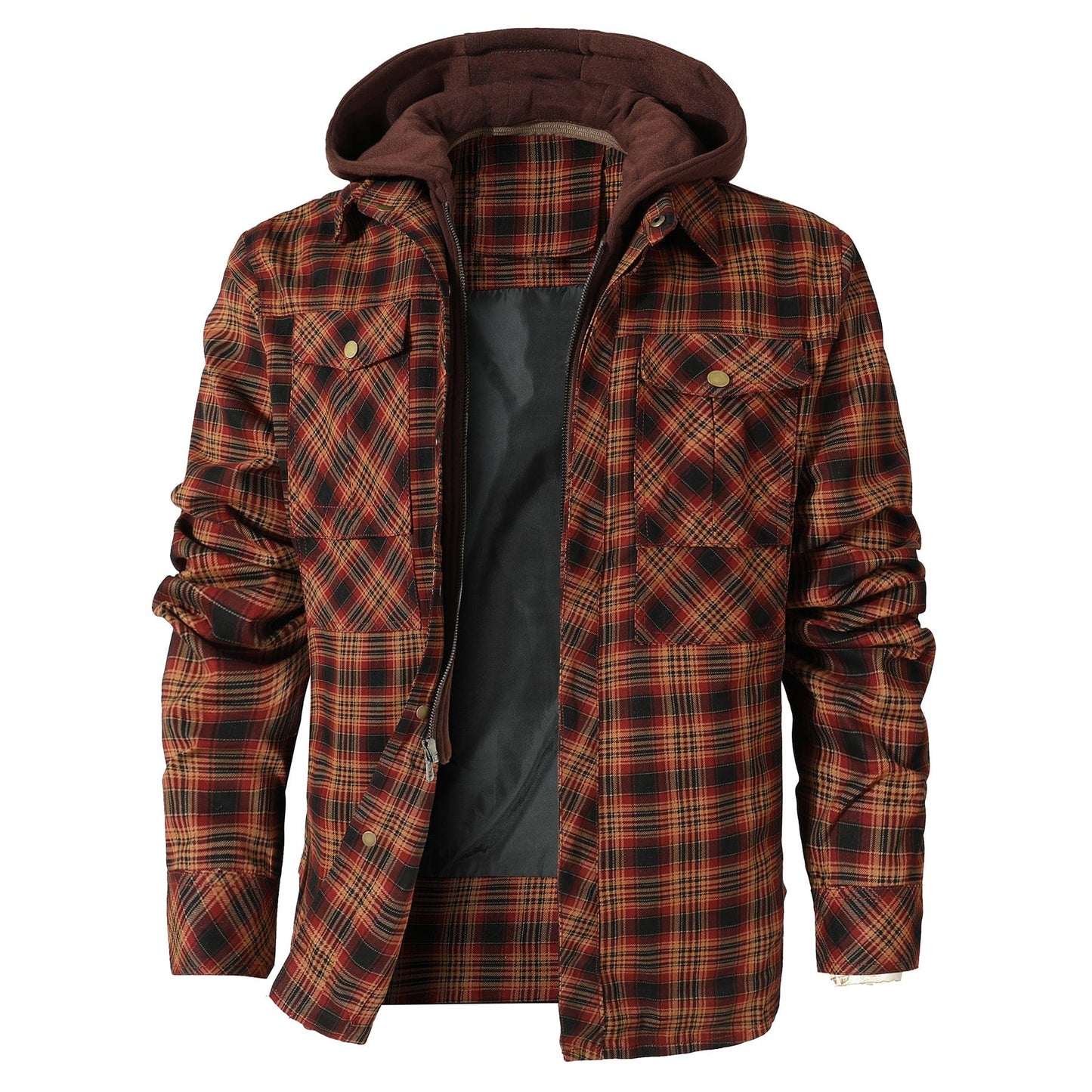 Hooded Flannel Jacket (4 Designs) Last day 80% off!
