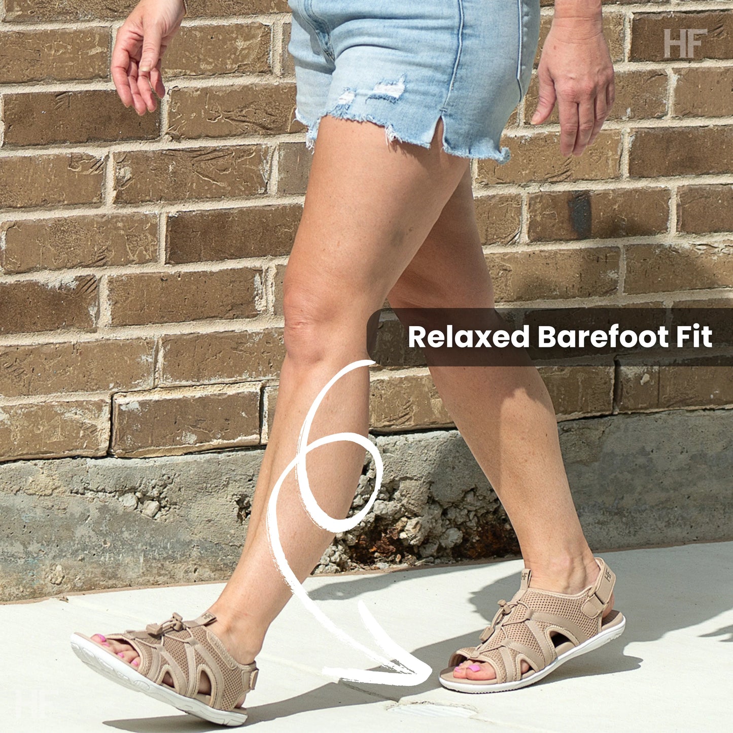 HF Baresandals II - Ergonomic Footbed & Ultra-Lightweight Barefoot Sandals (Unisex) (Buy 1 pair, get 1 pair free)