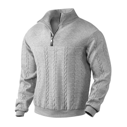 Owen Premium Quarter Zip Sweatshirt | Last Day 80% Off!