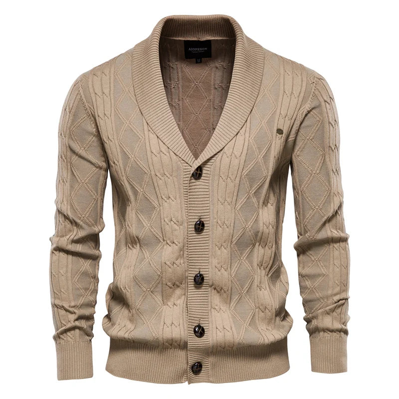 Wilson | Men's Cardigan with Button Closure | Last Day 80% Off!