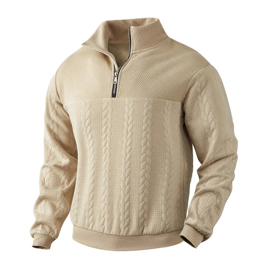 Owen Premium Quarter Zip Sweatshirt | Last Day 80% Off!