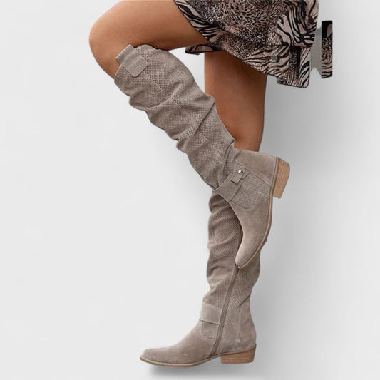 Sienna - Knee-High Boots | Last Day 80% Off!