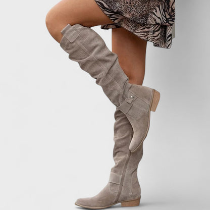 Sienna - Knee-High Boots | Last Day 80% Off!