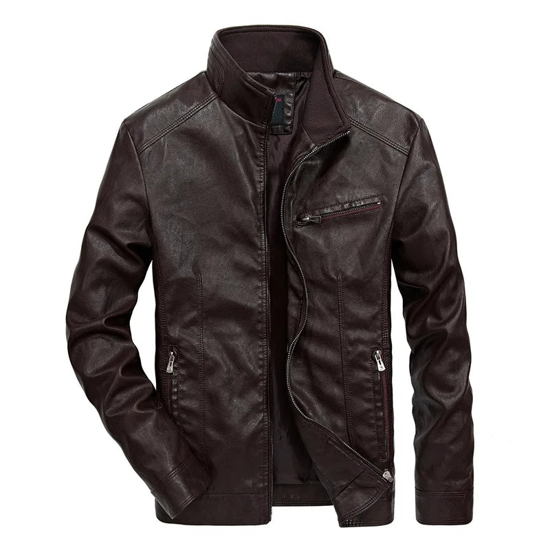 Casual Leather Jacket | Last Day 80% Off!