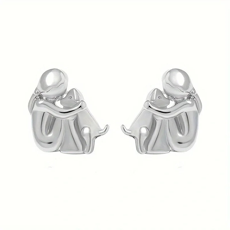 Olivia & Ivy | Dog Embrace Earring | Last Day 80% Off!