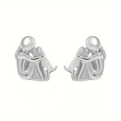 Olivia & Ivy | Dog Embrace Earring | Last Day 80% Off!
