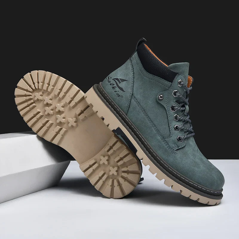 Lysaro - Urbanite Leather Boots | Last Day 80% Off!