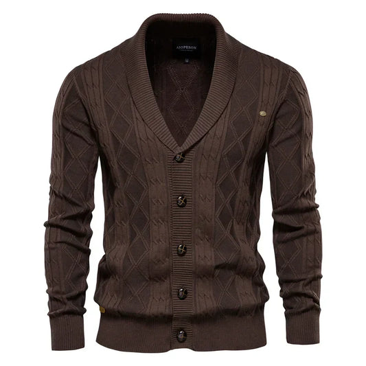 Wilson | Men's Cardigan with Button Closure | Last Day 80% Off!