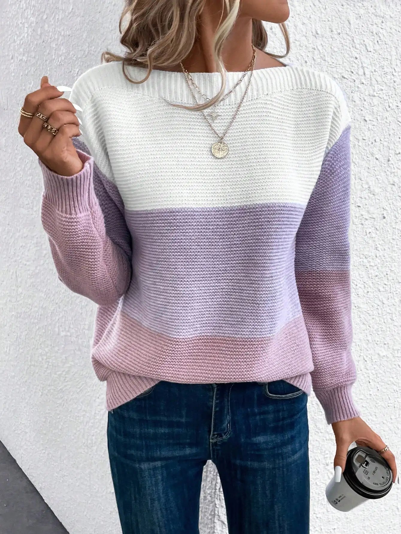 Grace | Cozy Ombre Sweater | Last Day 80% Off!