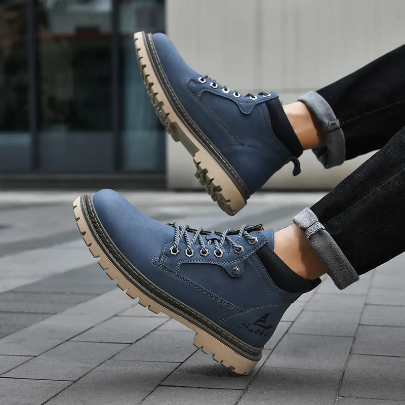 Lysaro - Urbanite Leather Boots | Last Day 80% Off!