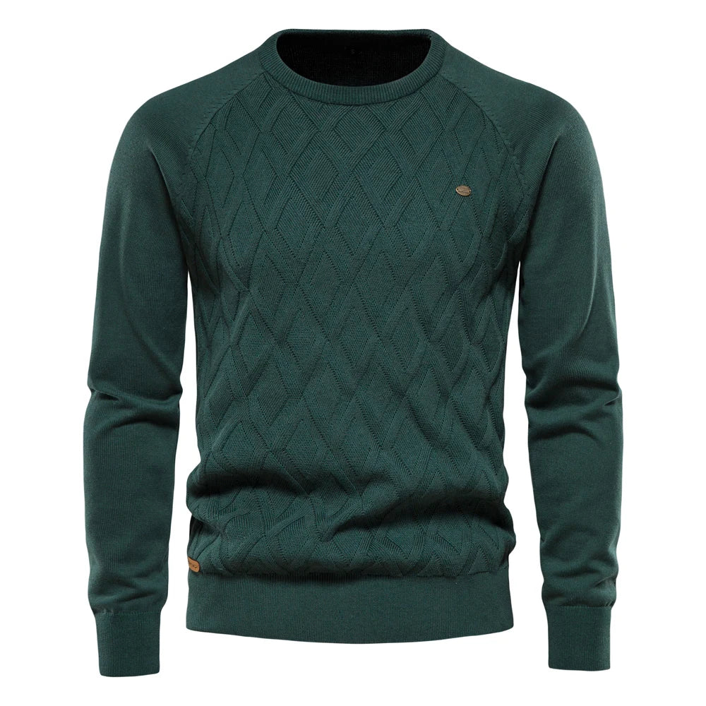 Wilson | Men's Sweater with Check Pattern | Last Day 80% Off!