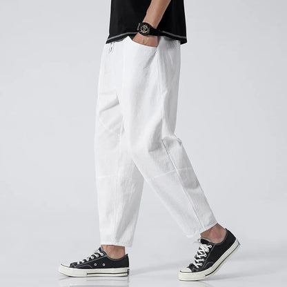 Urban Cropped Cotton Pants | Last Day 80% Off!
