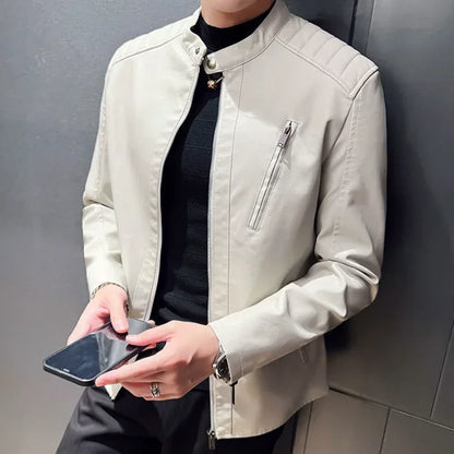 Elegant Leather Jacket | Last Day 80% Off!