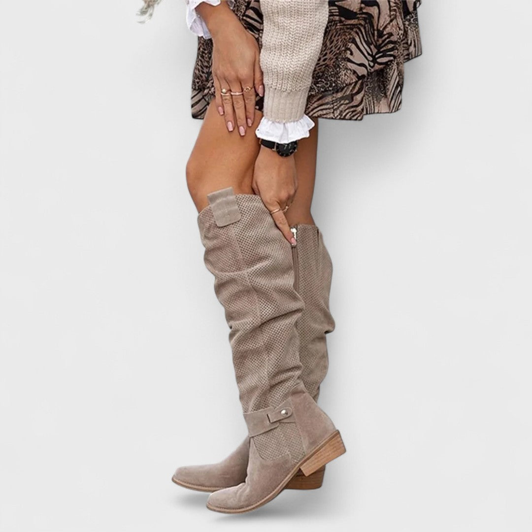 Sienna - Knee-High Boots | Last Day 80% Off!