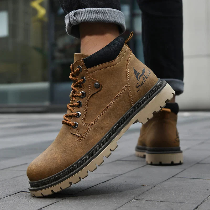 Lysaro - Urbanite Leather Boots | Last Day 80% Off!