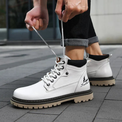 Lysaro - Urbanite Leather Boots | Last Day 80% Off!