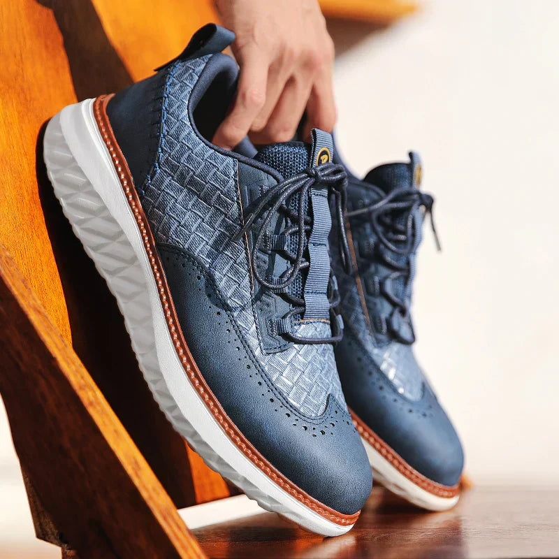 Oxford Ridge Leather Sneakers | Last day 80% off!