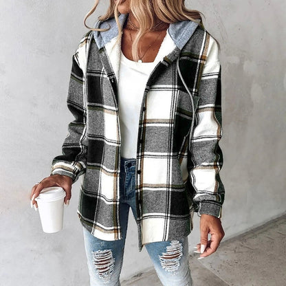Lena™ - Classic Check Jacket | Last Day 80% Off!
