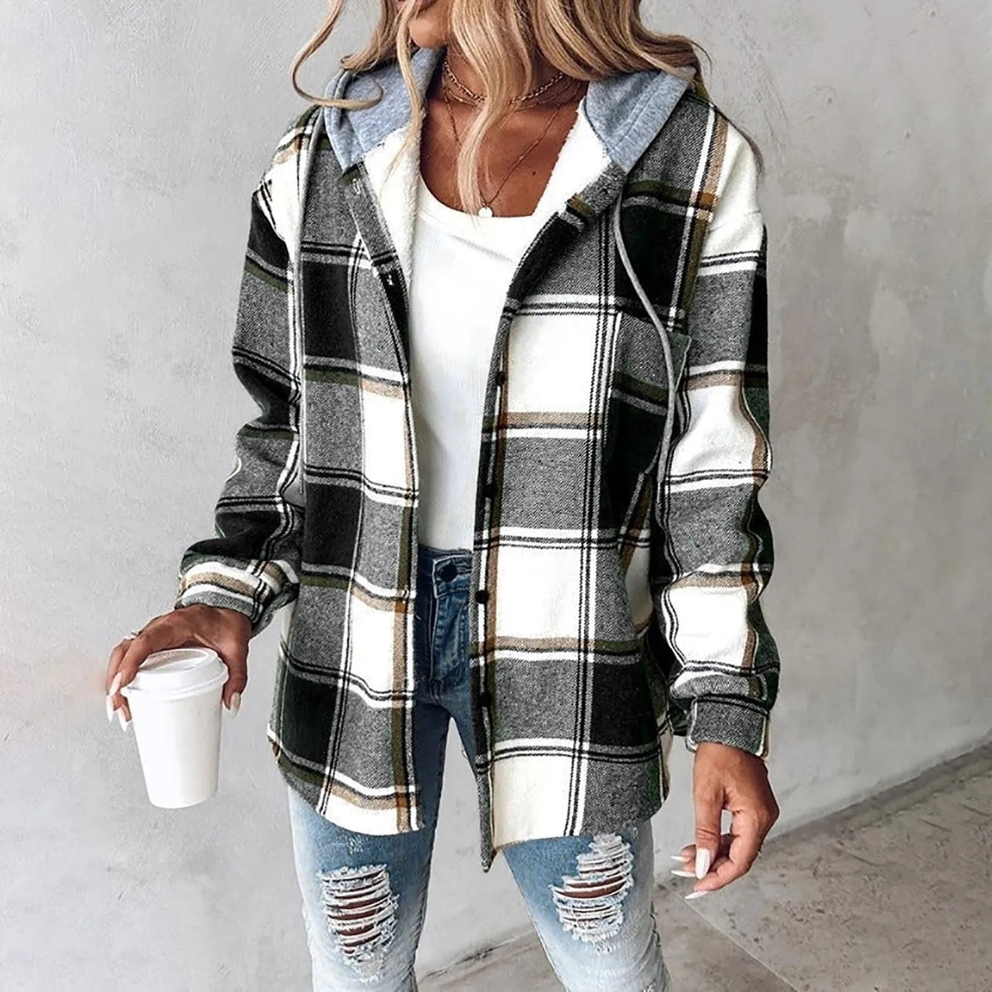 Lena™ - Classic Check Jacket | Last Day 80% Off!