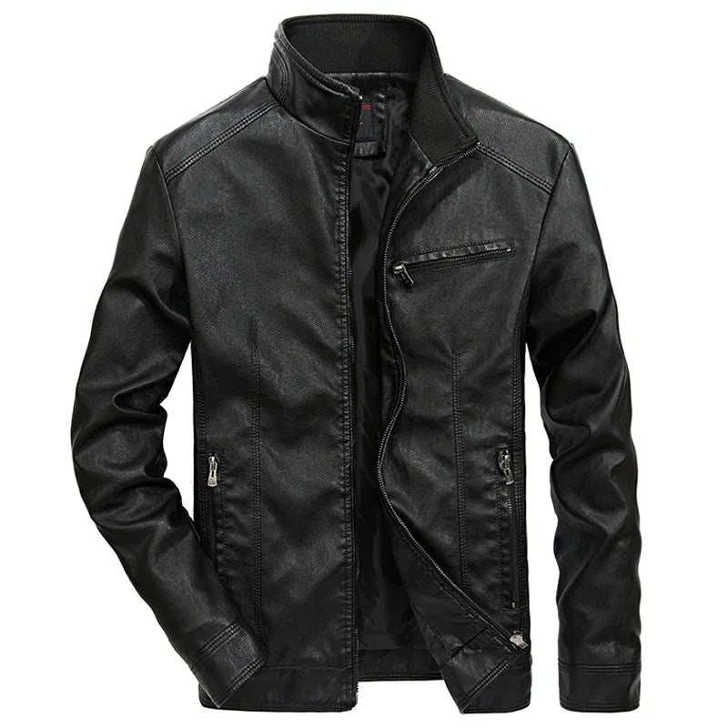 Casual Leather Jacket | Last Day 80% Off!